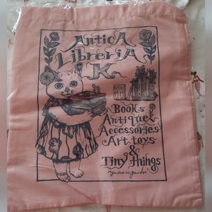 NEW! YUKO HIGUCHI cat tote bag / pink